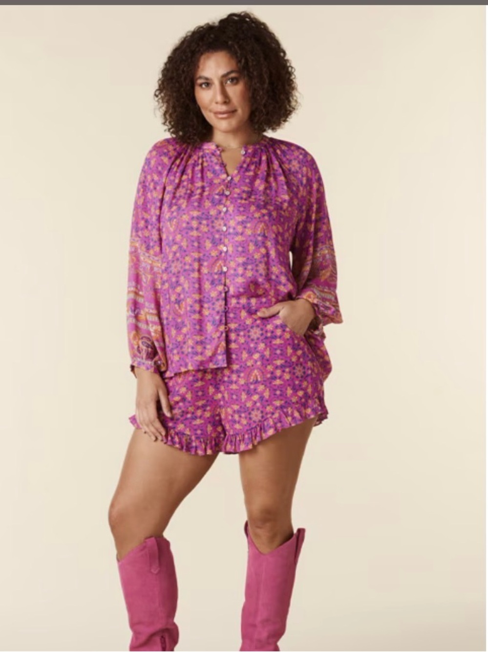Spell Madame Peacock Shorts